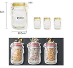 Reusable Snack Storage Bag Nut Biscuit Waterproof Sealed Food Storage Bag Snack Storage Travel Food Assortmen Bag Kitchen Tools